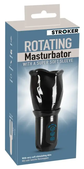 Вращающийся мастурбатор Stroker – форма рта – 20 – 23 cm