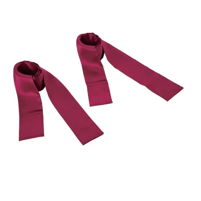 Sportsheets Enchanted Silky Sash Adjustable Burgundy Restraints 122cm