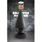 Giant Crack Attack – XXL pyramid butt plug – black – 22 cm — Photo 1