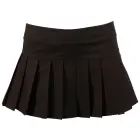 Black Level – pleated mini skirt with side zip – black – L — Photo 5