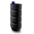 M ELITE PLATINUM вибрирующий мастурбатор – 14 см – черный — Фото 4