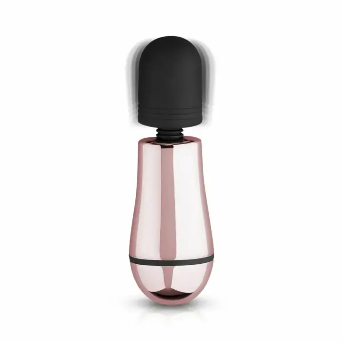Rosy Gold Nouveau Mini – laetav isiklik massaažiseade – roosakuldne – 12,7 cm