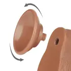Sliding Skin Dual Layer Dildo – 19 cm (7.5″) – Brown — Photo 6