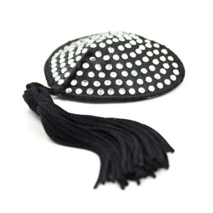 Širdies blizgesio spenelių kutai – sidabriniai Photo