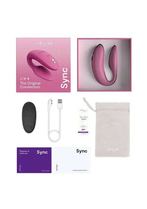 We-Vibe Sync 2-os kartos porų vibratorius – rožinis Photo