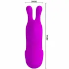 PRETTY LOVE Smart Rechargeable Thimble ar rabbit pirksta vibrators — Foto 4