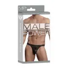 Male Power Bong Thong – Black – S/M — Photo 1