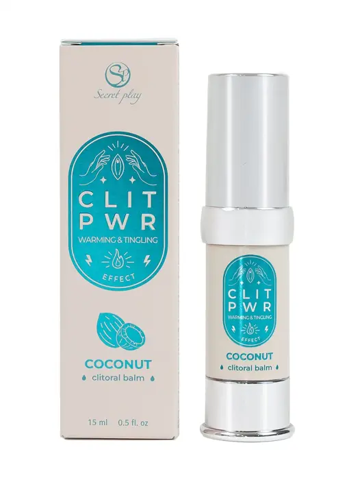 Secret Play Clit Pwr клиторальный бальзам – кокосовый – 15 мл