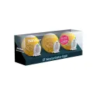 Satisfyer Masturbator Eggs masturbaatorite komplekt (3 tk) – kollane — Foto 2