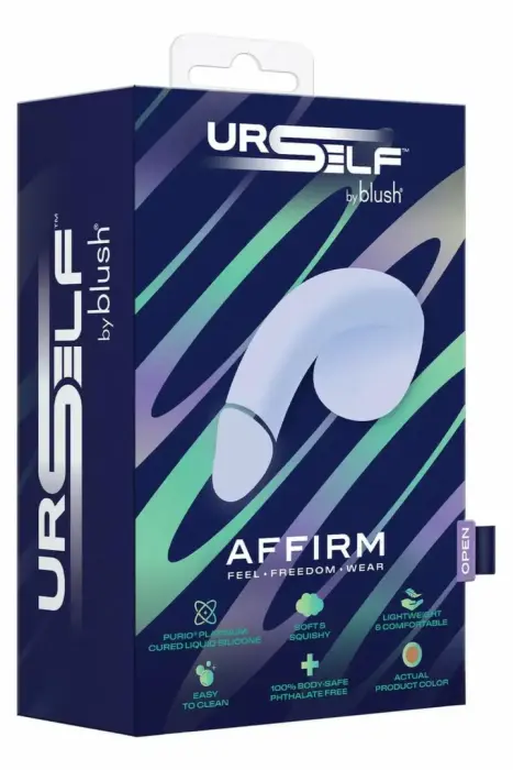 URSELF Affirm Brūns Silikona Anatomisks Iepakotājs 5" Purio® Viegls