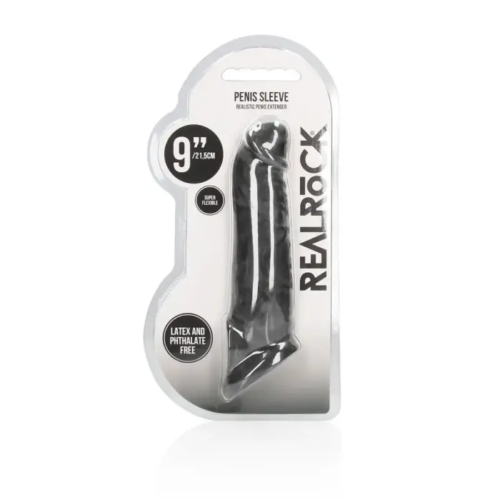 Locekļa uzmava – 23 cm (9″) – melns