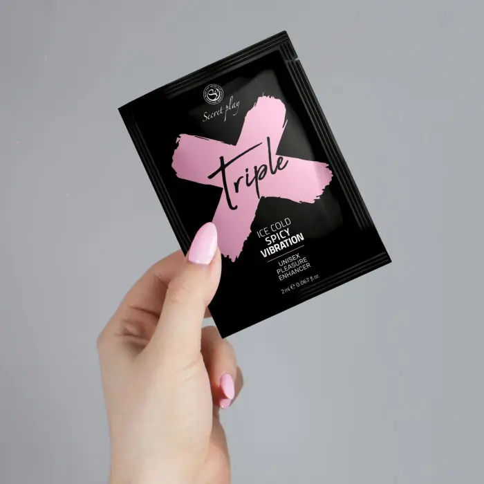 MONODOSIS TRIPLE X 3-in-1 unisex stimulējošais gels – 2 ml Foto 3