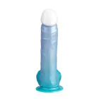 Angel Реалистичный Фантазийный Дилдо – 20.3 cm (8″) – Жемчужно-синий — Фото 3