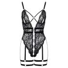 Cottelli LINGERIE Lace Bodysuit – Black – XL — Photo 8