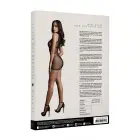 Мини-платье с открытыми чашечками Duo Net – чёрное – One size — Фото 2