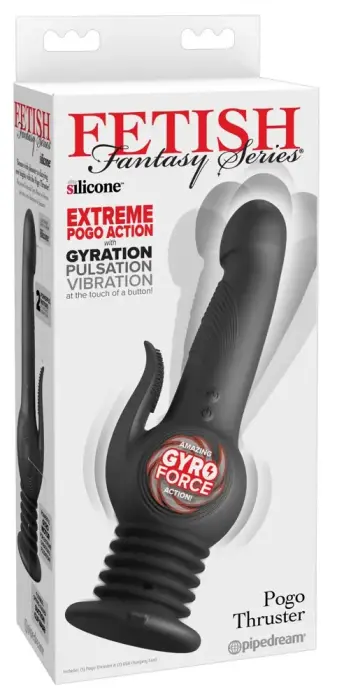 Fetish Fantasy Series Pogo Thruster вибратор – 23.5 cm (9.25″) – черный