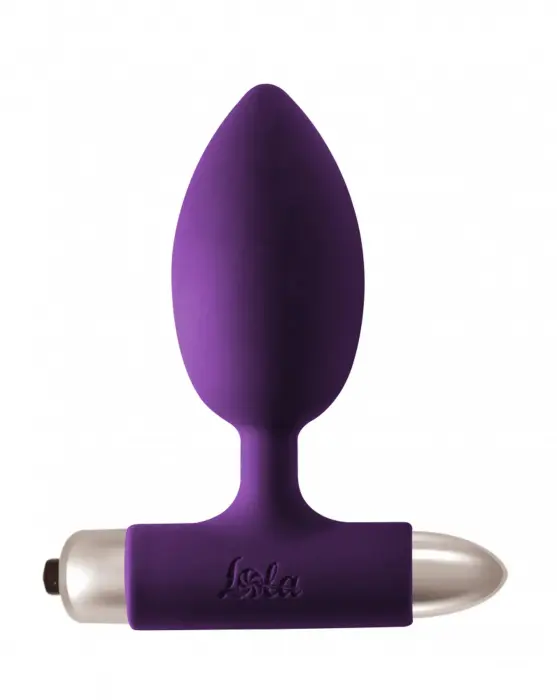 Spice it up New Edition Perfection Ultraviolet Vibrating Anal Plug – 11.1 cm (4.4″) – Purple