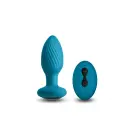 INYA Alpine Remotely Operated Vibrating Butt Plug – Blue — Photo 1