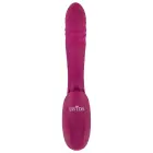 Javida вибратор с функциями лизания и толчков – 22.5 cm (8.8″) – розовый — Фото 3