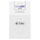 Flutter Ring Vibrating Cock Ring – Clear — Photo 2
