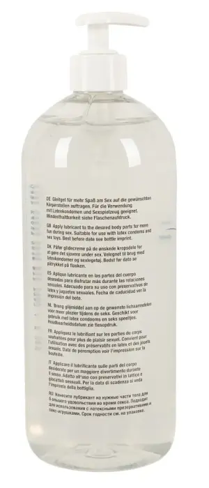 Just Glide Anal lubrikants uz ūdens bāzes – 1000 ml Foto 3