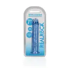 Taisns reālistisks dildo ar piesūcekni – 20 cm (7.9″) – Caurspīdīgs Foto 1