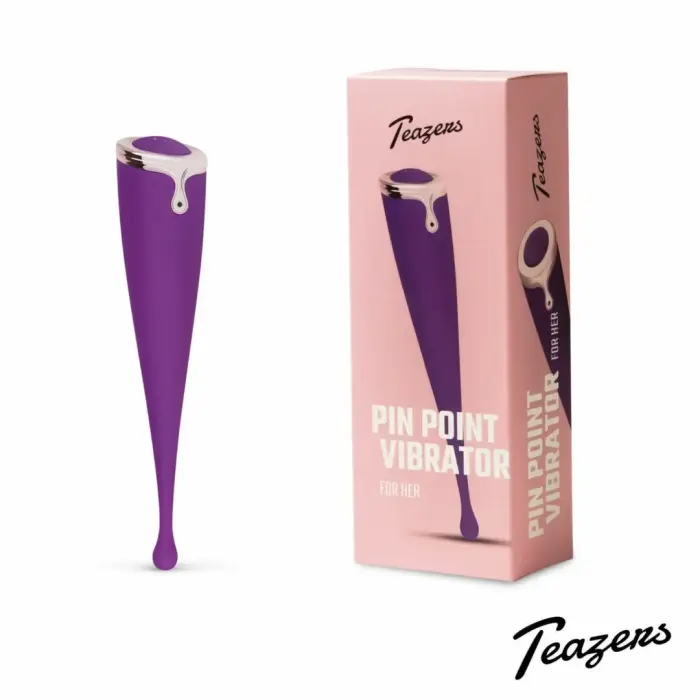 Wand Essentials Pointer Precision įkraunamas klitorio stimuliatorius – rožinis