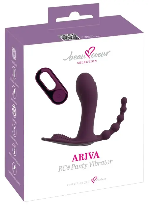 beau coeur Ariva носимый вибратор – 11.7 cm (4.6″) – розовый