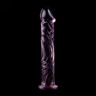 IBIZA Nebula Series Model 12 stiklinis dildo – 17 cm (6.7″) – rožinis — Nuotrauka 6