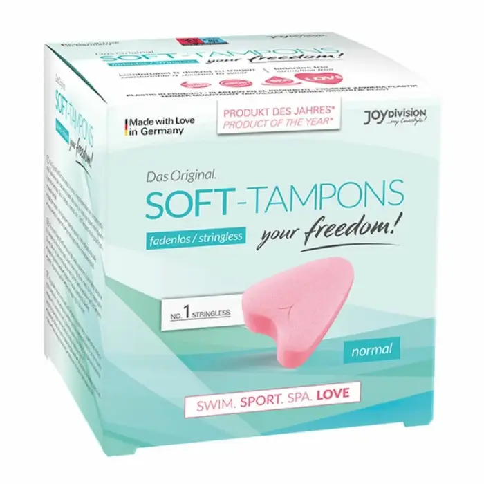 Joydivision Soft-Tampons Stringless Normal – 3 pcs