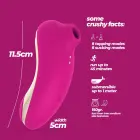 CRUSHIOUS SUPERNOVA Clitoral Stimulator – 11.5 cm (4.5″) – Pink Photo