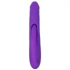 Sweet Smile triušio vibratorius su G taško ir analiniu stimuliatoriumi – 23 cm (9″) — Nuotrauka 7