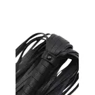 Alive BDSM Line Faux Leather Flogger – Black — Photo 2