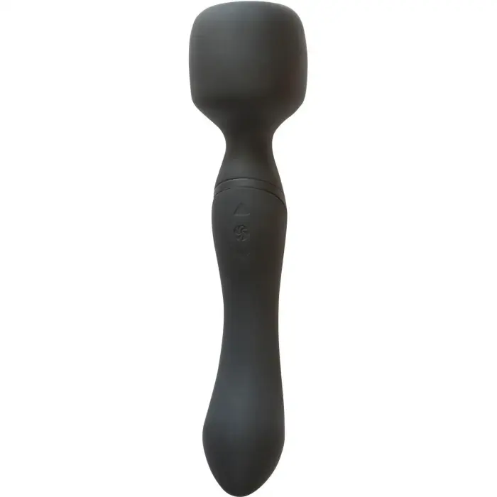 Sildošais Wand vibrators – 22 cm (8.6″) – melns