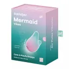 Satisfyer Mermaid Vibes klitora stimulators – Piparmētra/rozā — Foto 6