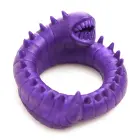 Slitherine - Silicone Cock Ring - Purple — Photo 3