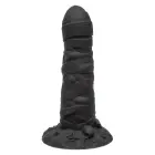 Mummy Dong reālistisks dildo – 23 cm (9″) – melns — Foto 3