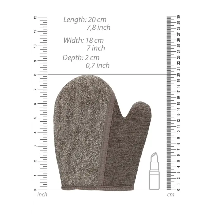 Touché divpusējs vannas cimdiņš Foto 3