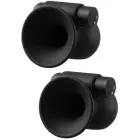 She.E.O Rechargeable Vibrating Nipple Suckers – Black — Photo 4