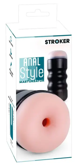 STROKER anālais masturbators – 17 cm – miesas krāsa