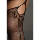 Aluspüksid koos kinnitatud sukkadega – mustad – One Size Photo