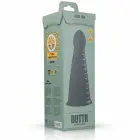 BUTTR Devil Dog Ribbed Anal Plug – 19 cm – Black — Photo 6
