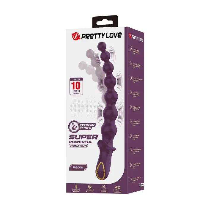 Pretty Love Rigdon – vibrating anal plug – 10 vibration modes