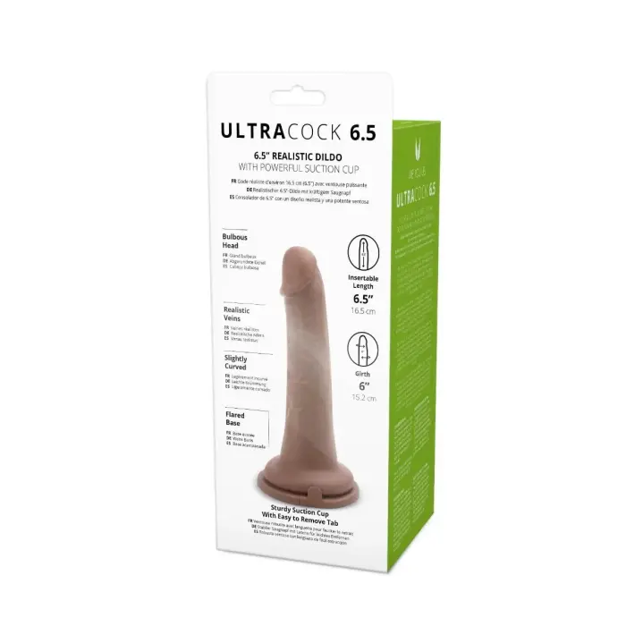 Me You Us Silikona Ultra Dildo Karameles 6.5in Foto 5