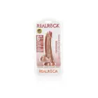 Išlenktas realistiškas dildo su sėklidėmis ir siurbtuku – 15.5 cm (6″) – Kūno spalva Photo