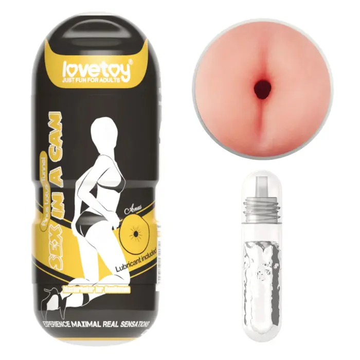 Sex In A Can Anus Stamina Tunnel - Black