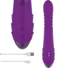 INTENSE IGGY Multifunction Rechargeable Up & Down Vibrator – 24 cm (9.4″) – Purple — Photo 4