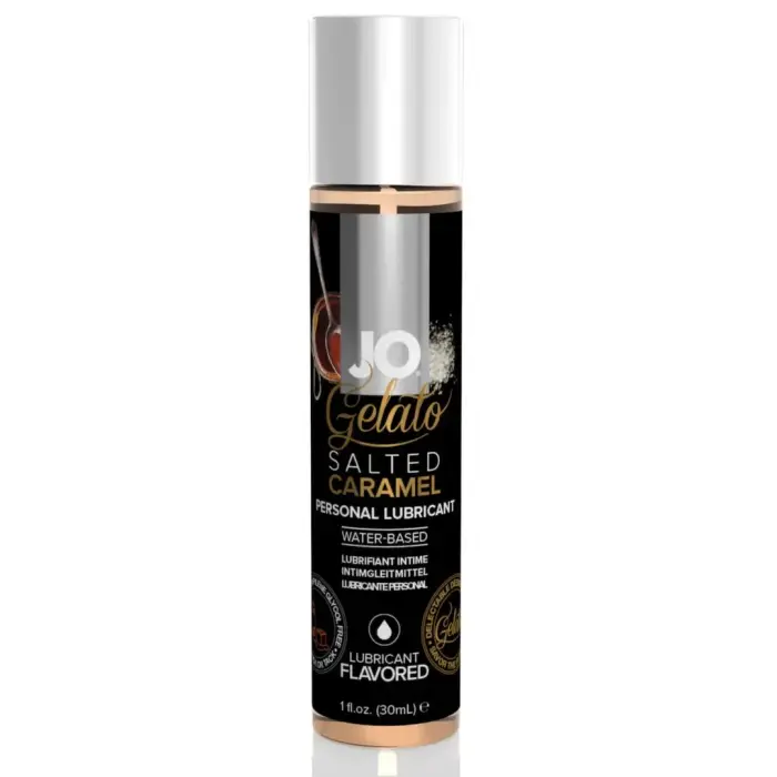 System JO Gelato H2O soolakaramelliga veepõhine librikant – 30 ml