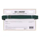 Indica Laced Up Garters – Emerald – S/M — Photo 11