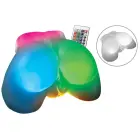 PDXE Go-Go Booty LED skaidrus masturbatorius – 17.8 cm (7″) — Nuotrauka 2
